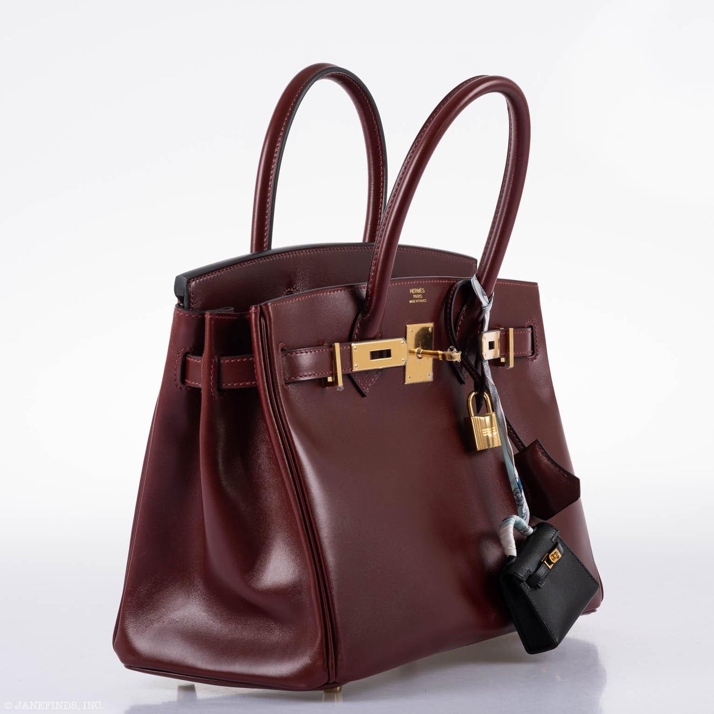 Hermès Birkin 30 Rouge H Calf Box Leather Gold Hardware - 2015, X