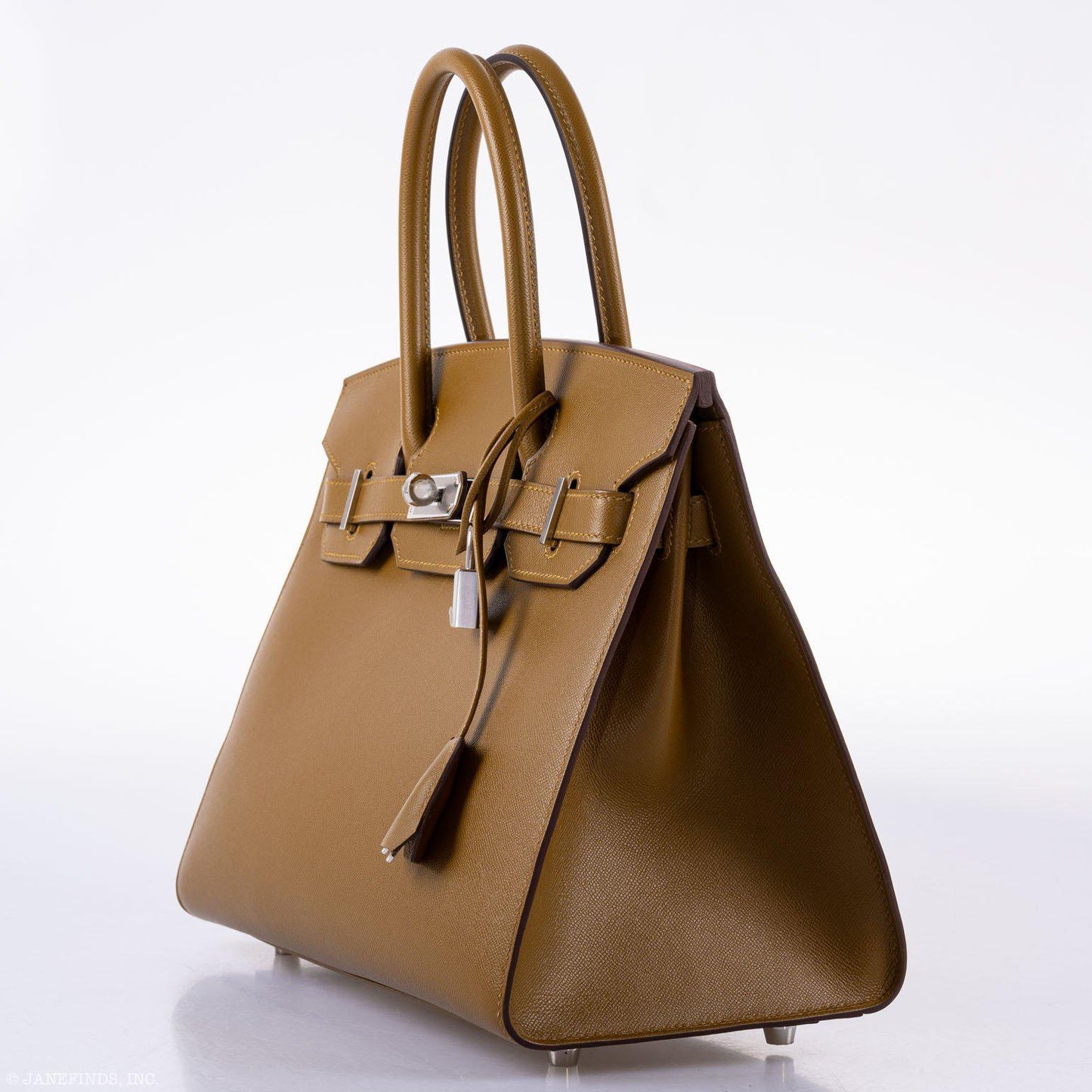 Hermès Birkin 30 Sellier Bronze Dore Madame Grain Palladium Hardware - 2019, D