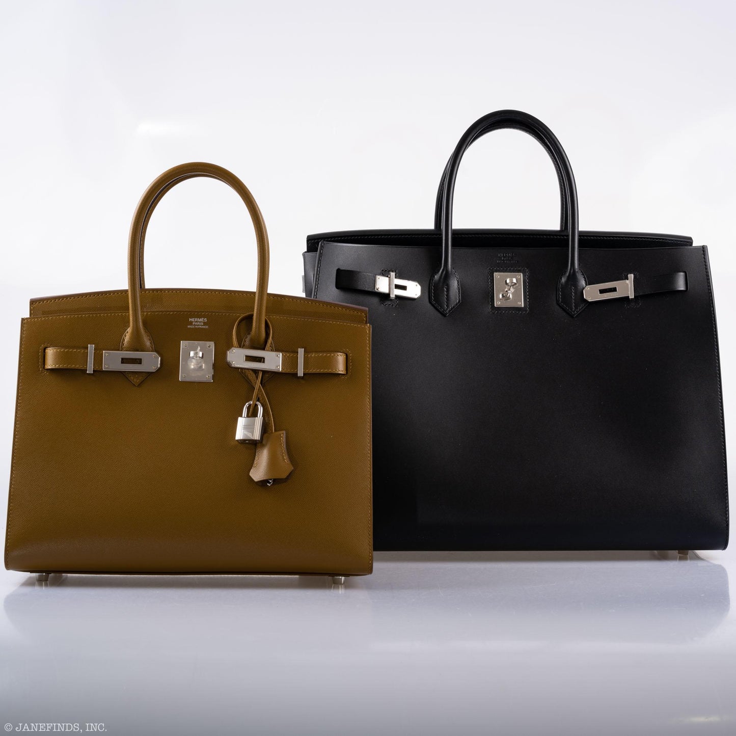 Hermès Birkin 30 Sellier Bronze Dore Madame Grain Palladium Hardware - 2019, D