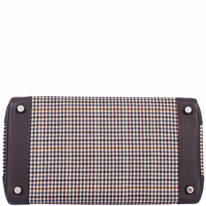 Hermès Birkin 30 Togo And Plaid Wool Lainage - Rare Runway Bag