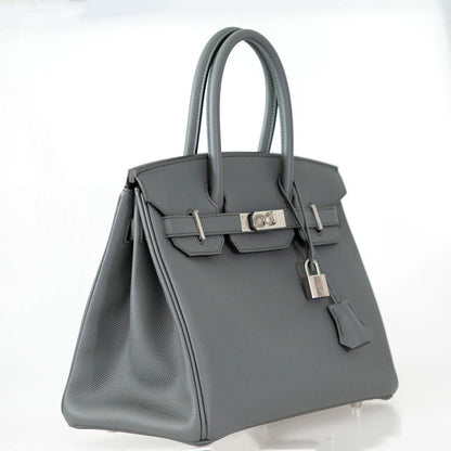 Hermès Birkin 30 Vert Amande Epsom with Palladium Hardware - 2019, D