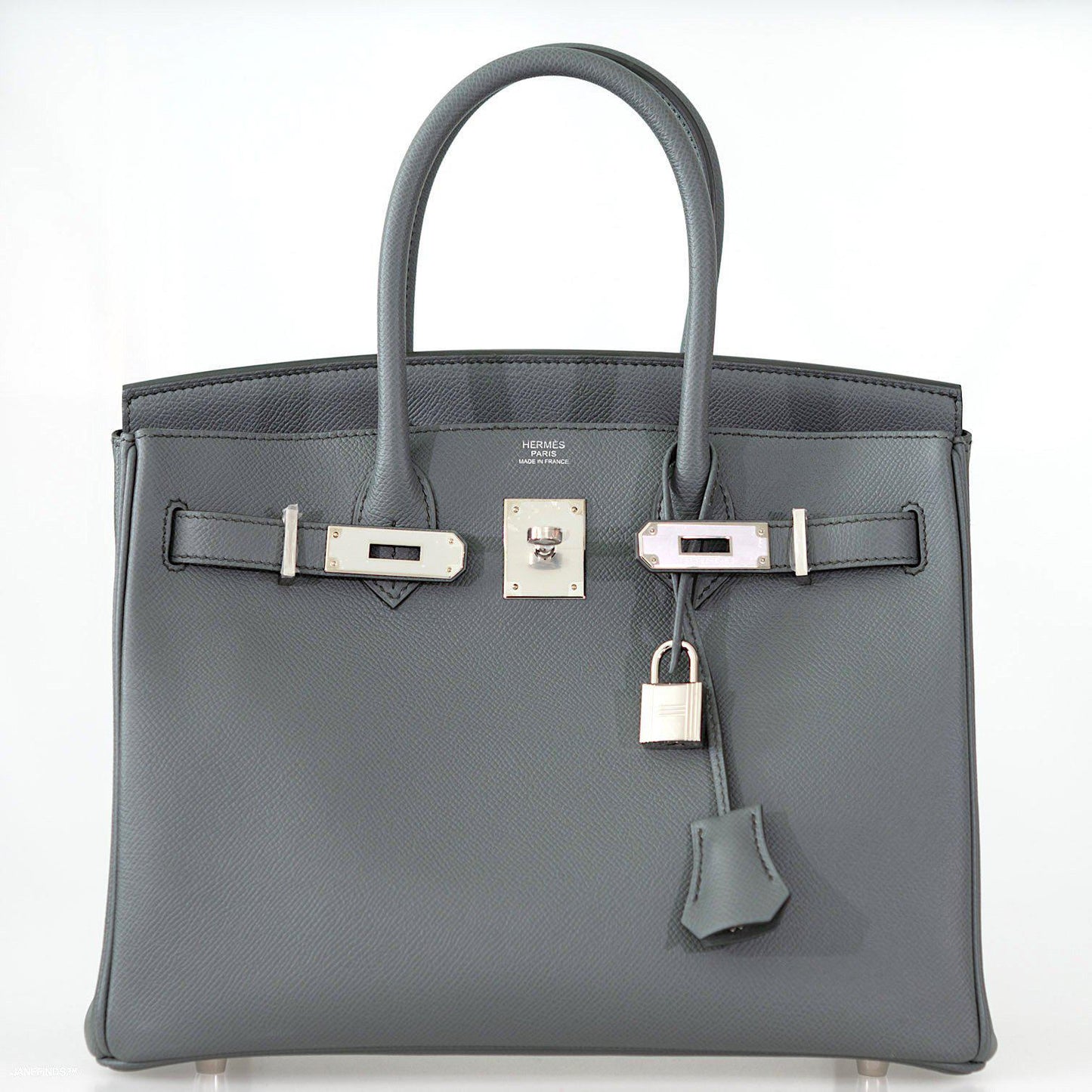 Hermès Birkin 30 Vert Amande Epsom with Palladium Hardware - 2019, D