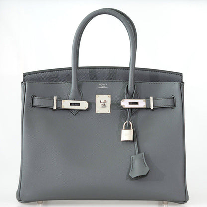 Hermès Birkin 30 Vert Amande Epsom with Palladium Hardware - 2019, D