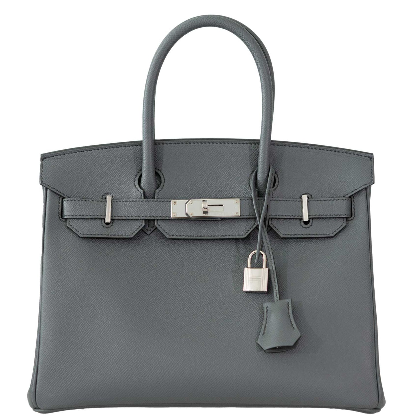 Hermès Birkin 30 Vert Amande Epsom with Palladium Hardware - 2021, Z