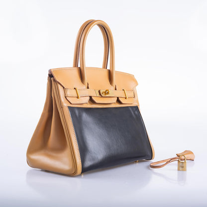 Hermès Birkin 30 Vintage Limited Edition Natural Amazonia with Gold Hardware