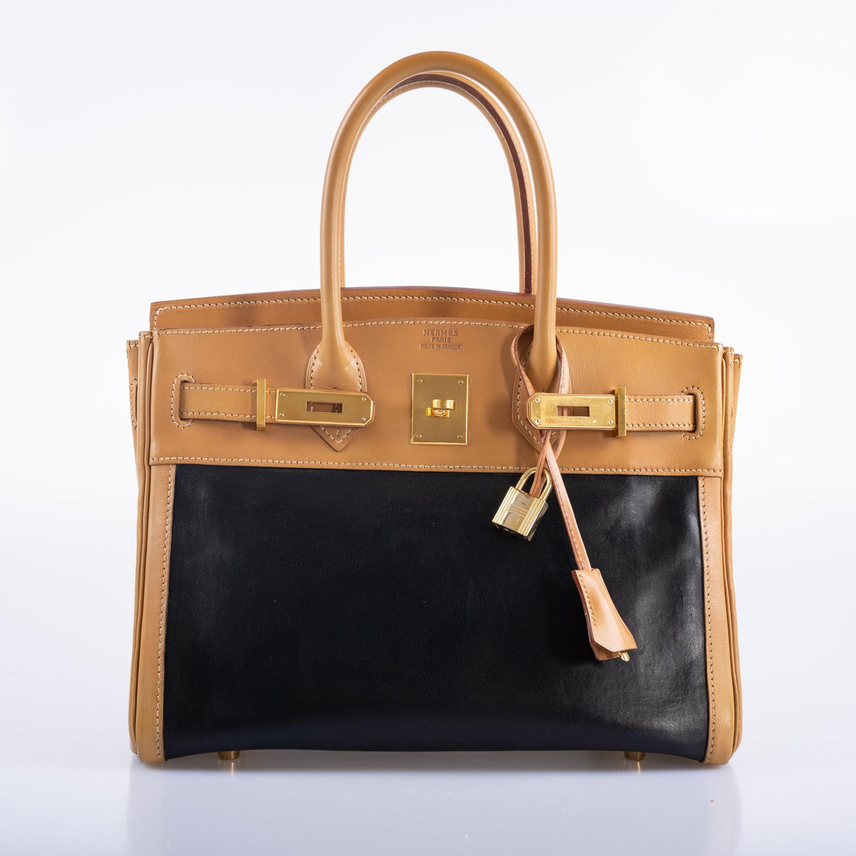 Hermès Birkin 30 Vintage Limited Edition Natural Amazonia with Gold Hardware