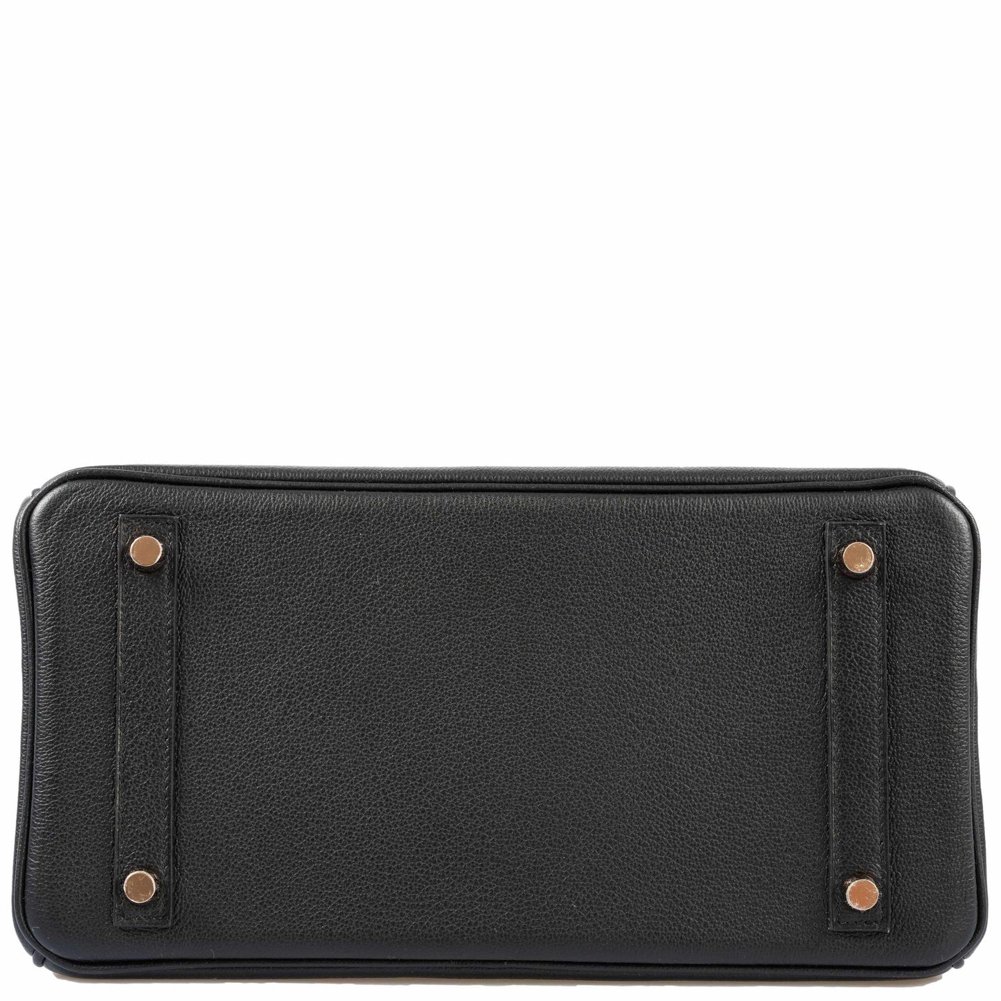Hermès Birkin Touch 30 Black Novillo & Niloticus Crocodile Rose Gold Hardware