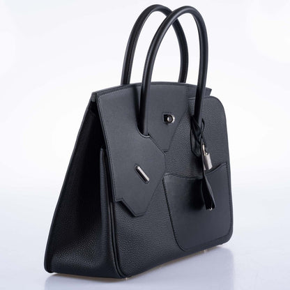 Hermès Birkin en Desordre Black Togo and Swift Palladium Hardware