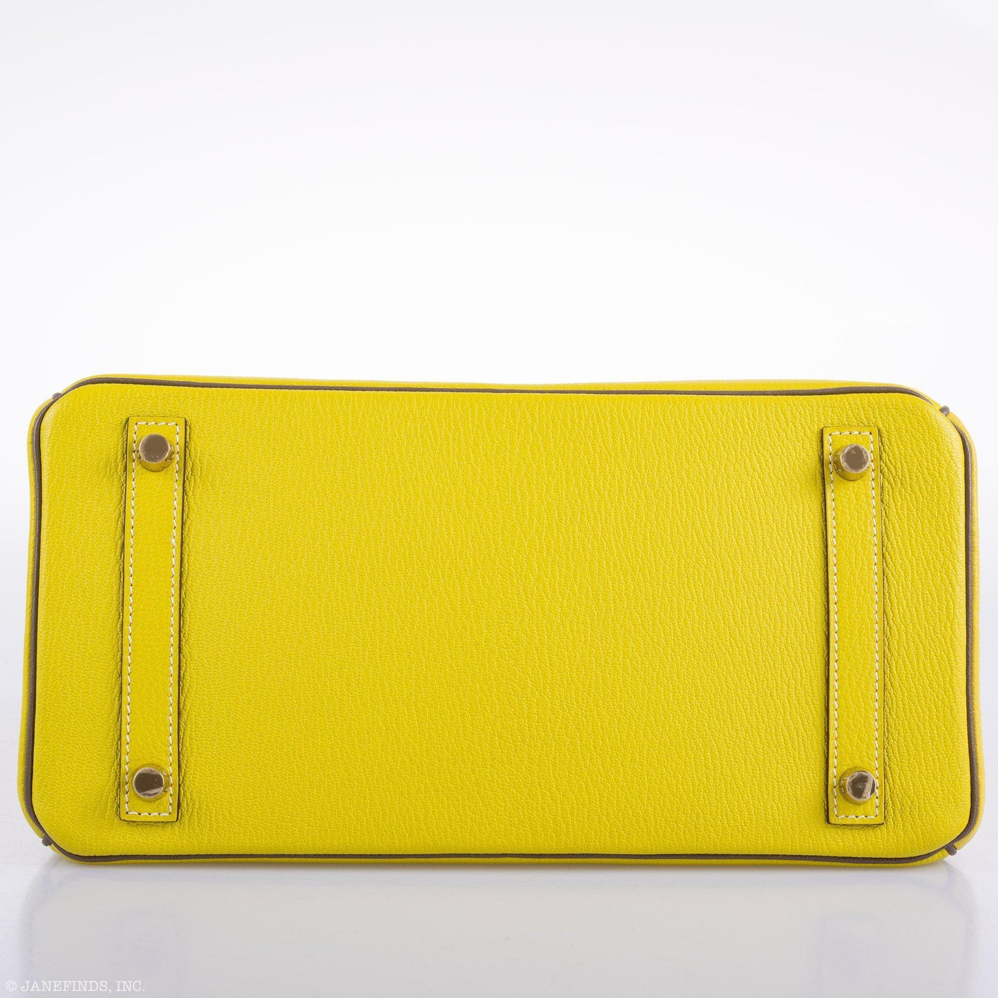 Hermès HSS Birkin 30 Lime and Etoupe Chevre Gold Hardware, 2013