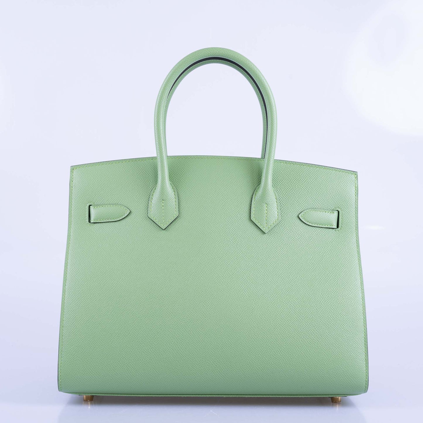 Hermès Sellier Birkin 30 Vert Criquet Epsom Gold Hardware