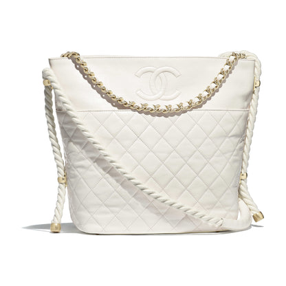 Chanel Hobo HandBag White