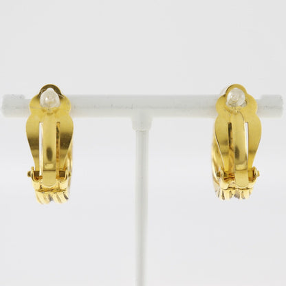 CHANEL Earring Plated Gold gold Women Used