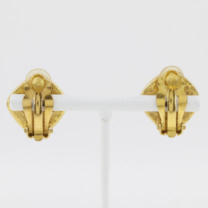 CHANEL Earring Plated Gold gold Women Used