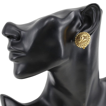 CHANEL Earring Plated Gold gold Women Used