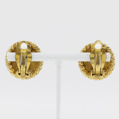 CHANEL Earring Plated Gold gold Women Used