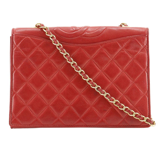 Chanel Lambskin Chain Shoulder Bag