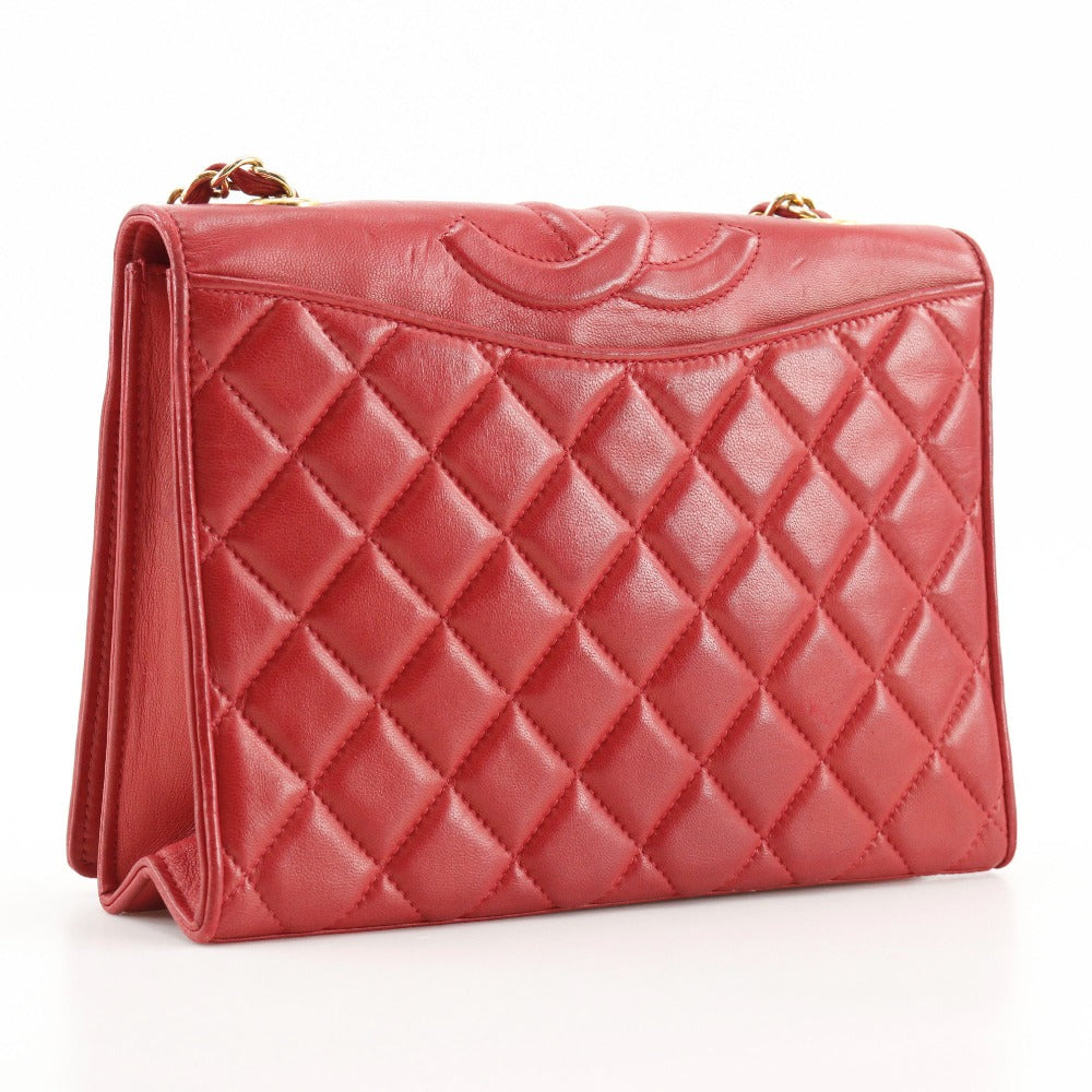 Chanel Lambskin Chain Shoulder Bag