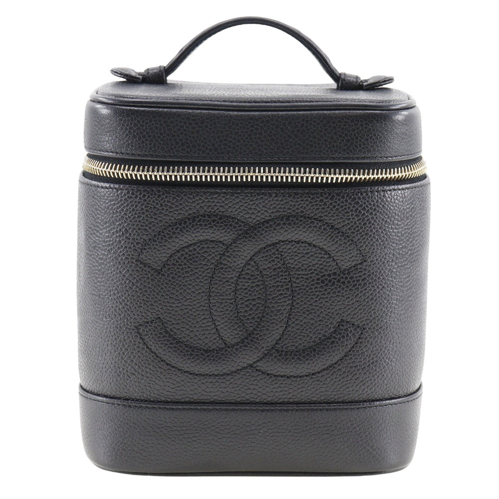 Chanel Vanity Caviar Skin Handbag