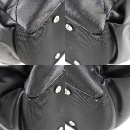 CHANEL Tote Bag A34210 PVC black Paris Biarritz GM Women Used