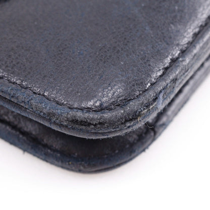 Chanel Coco Mark Lambskin Long Wallet