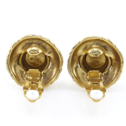CHANEL Earring Plated Gold gold Women Used
