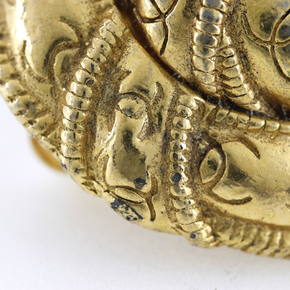 Round Clip On Earrings - '10s