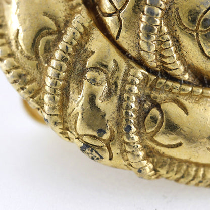Round Clip On Earrings - '10s