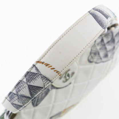 Quilted Canvas Maguchi Handbag - '10s