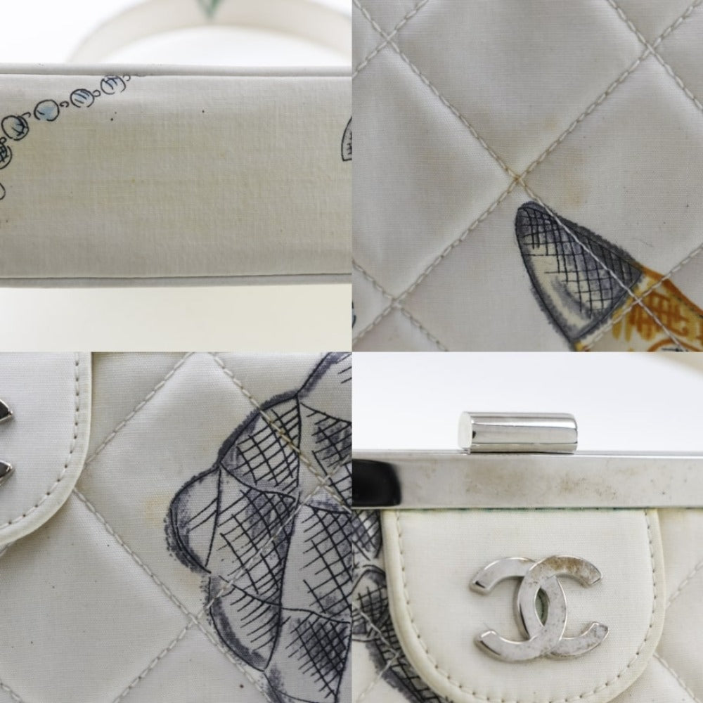 Quilted Canvas Maguchi Handbag - '10s