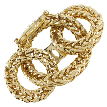 CHANEL Brooch Plated Gold gold Women New