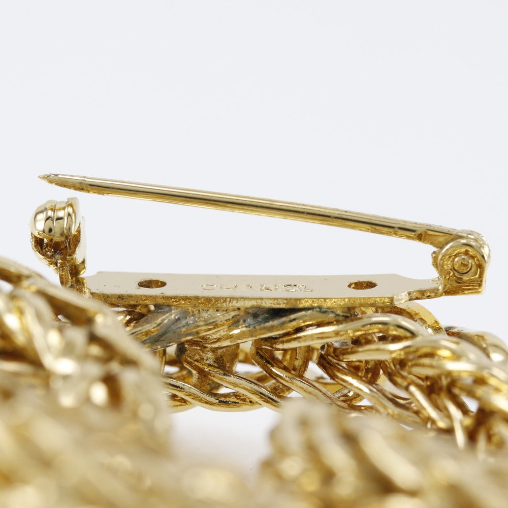 CHANEL Brooch Plated Gold gold Women New