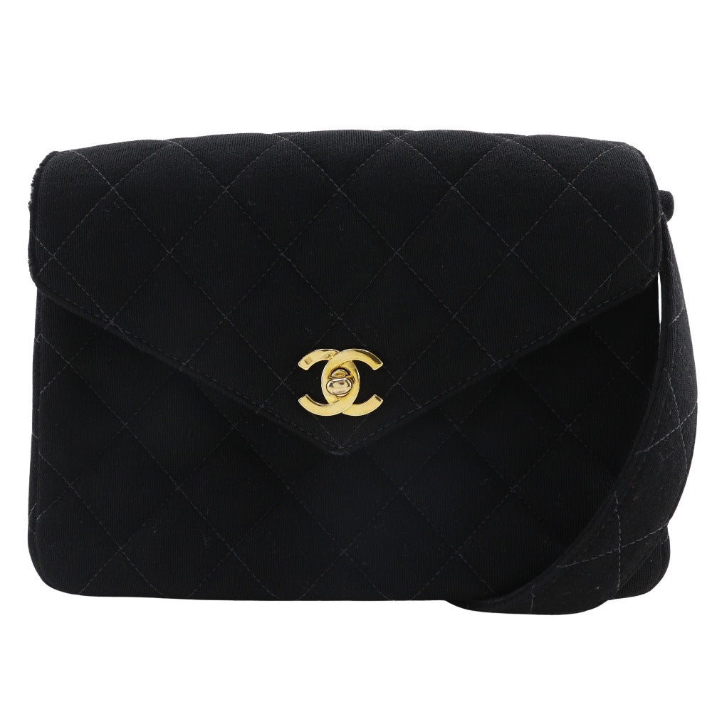 Chanel Matelasse Cotton Shoulder Bag