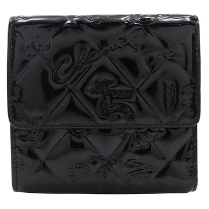 Chanel Icon Line Patent Leather Wallet