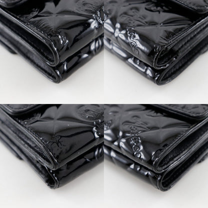 Chanel Icon Line Patent Leather Wallet