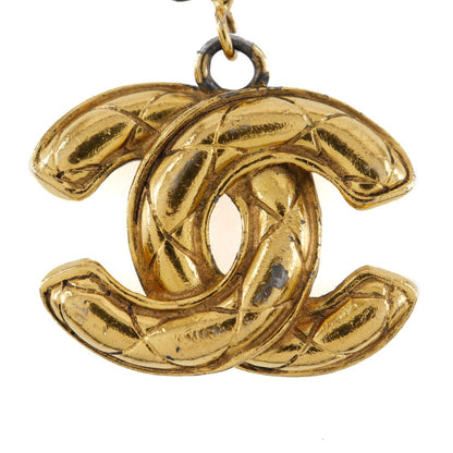 CHANEL key ring Plated Gold gold charm Women Used