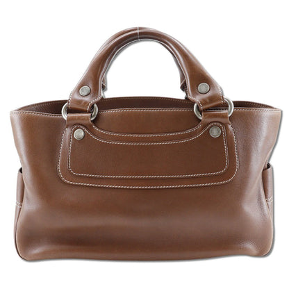 CELINE Handbag Calfskin Brown Boogie bag Women Used