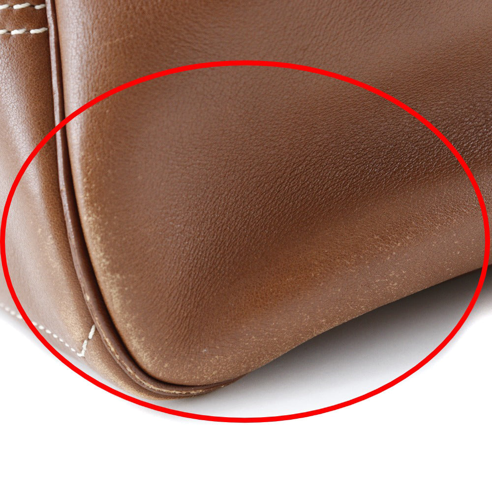 CELINE Handbag Calfskin Brown Boogie bag Women Used