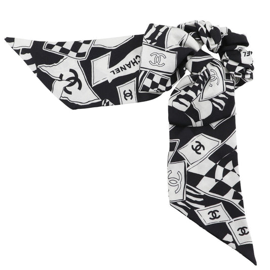 Chanel Coco Mark Silk Scrunchie