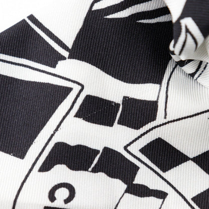Chanel Coco Mark Silk Scrunchie