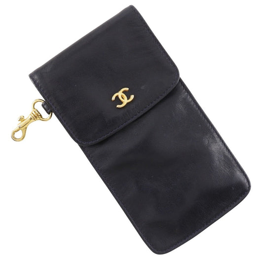 Chanel Coco Mark Lambskin Pouch