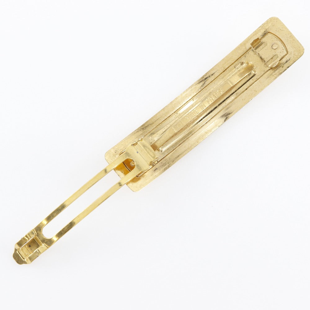 CHANEL Valletta Plated Gold gold vintage logo Women Used