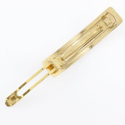 CHANEL Valletta Plated Gold gold vintage logo Women Used