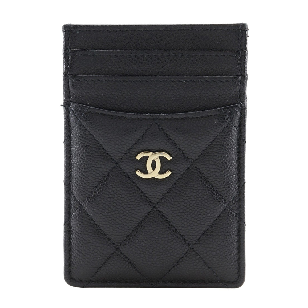 Chanel Matelasse Caviar Card Case