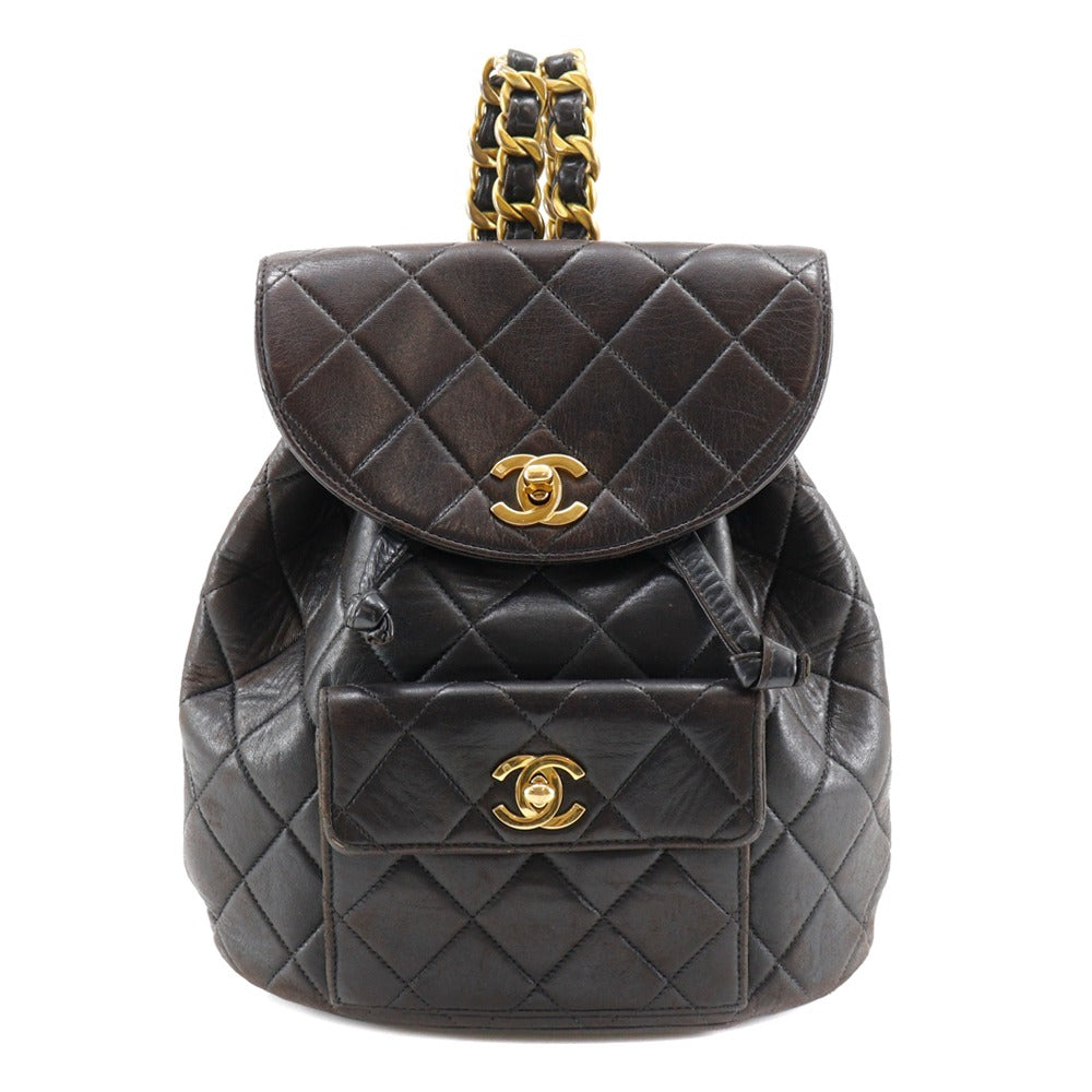 Chanel Matelasse Lambskin Backpack