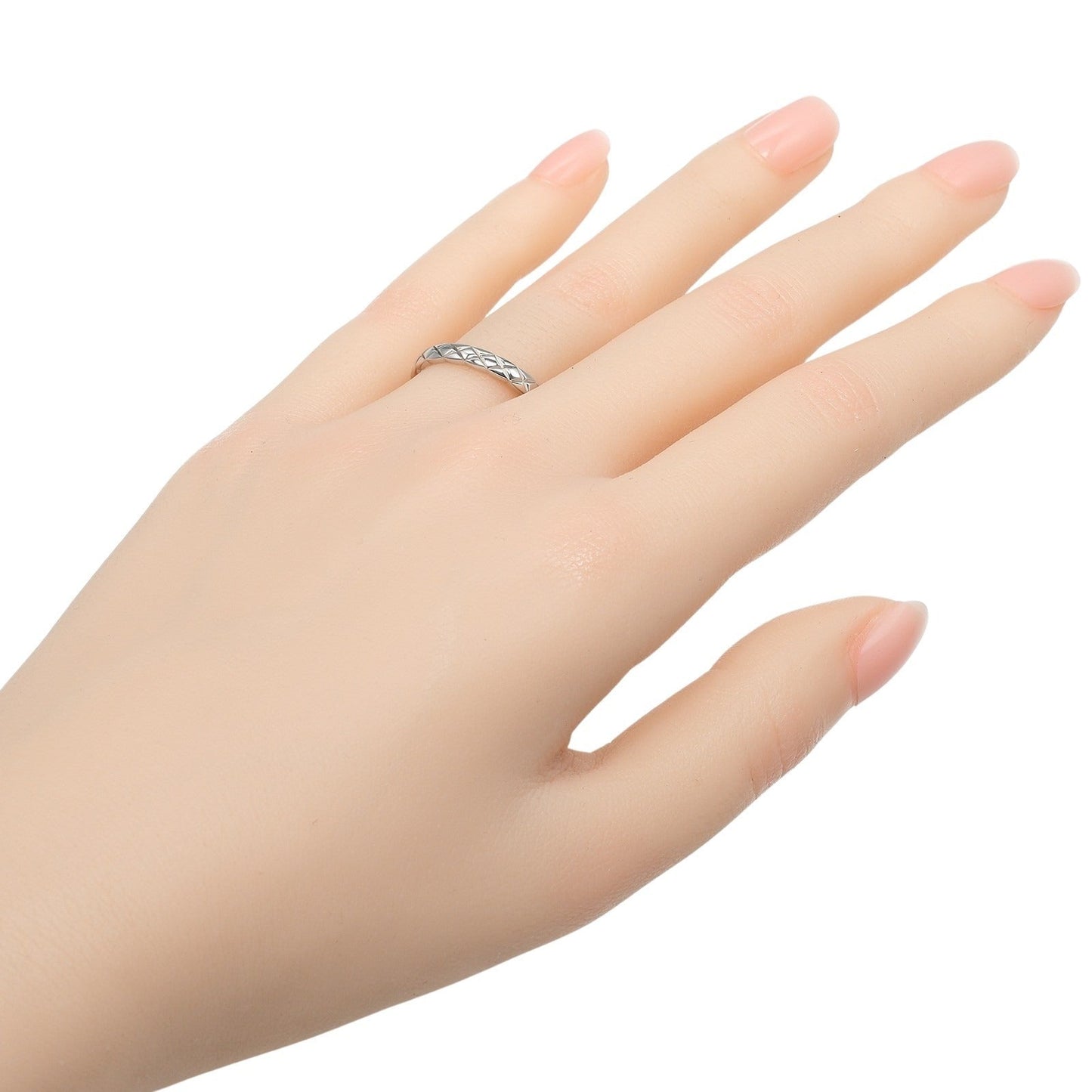 Chanel Coco Crush Pt950 Platinum Ring Size 13.5