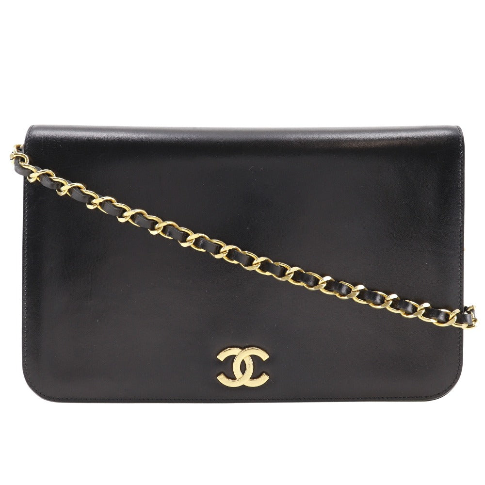 Chanel Vintage Chain Shoulder Bag Black