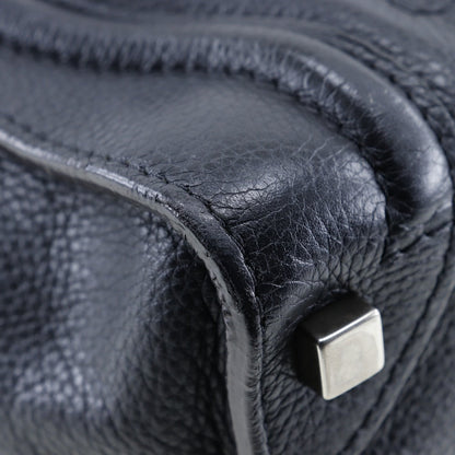 CELINE Handbag 167793 Calfskin black Micro shopper Luggage Women Used