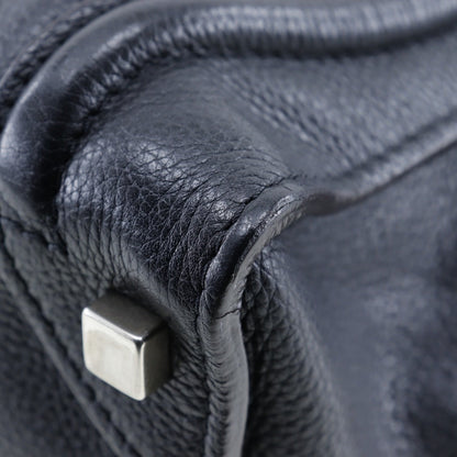 CELINE Handbag 167793 Calfskin black Micro shopper Luggage Women Used