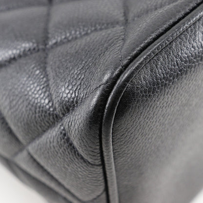 CHANEL Tote Bag A01804 Caviar skin black COCO Mark Replica Tote