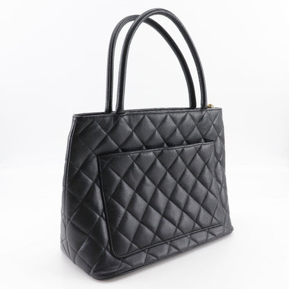CHANEL Tote Bag A01804 Caviar skin black Replica Tote